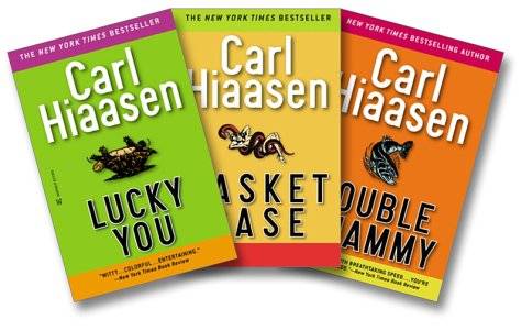 Carl Hiaasen's South Florida Three-Book Set #2: Lucky You, Basket Case, And Double Whammy